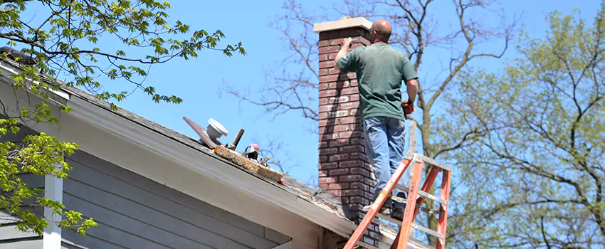 Vinyl and PVC Chimney Flashing Installation in Buenaventura Lakes, FL